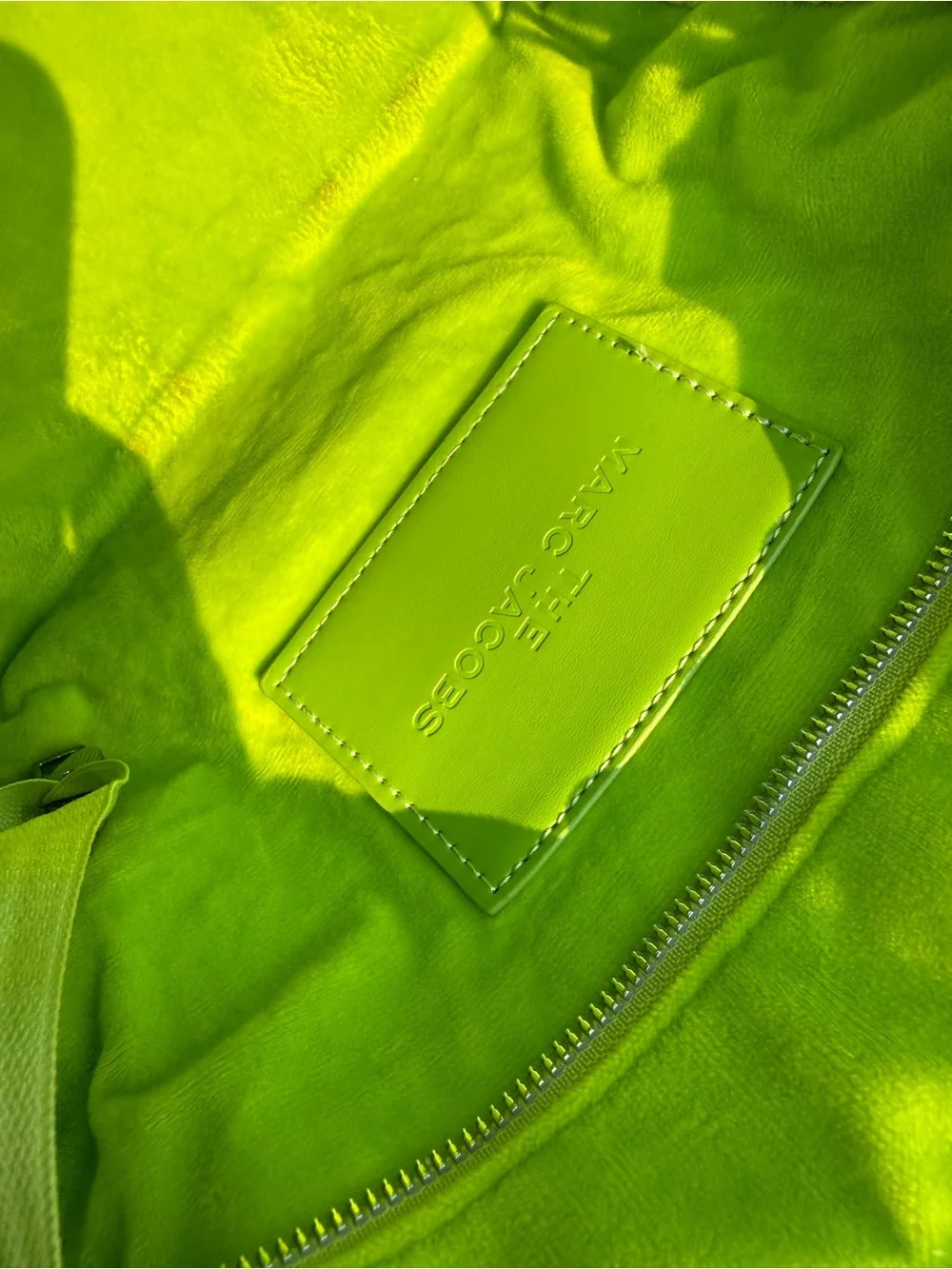 Marc Jacobs The Tote Bag in Neon Lime